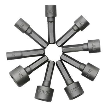 Imagem de Jogo de Soquetes Sextavado Chave Ferramenta Furadeira