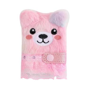 Imagem de Caderno Mini De Pelúcia Em Forma De Animal, Diário Portátil Para Estud