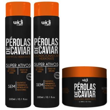 Imagem de Kit Widi Care Manutenção Home Care Pérolas de Caviar