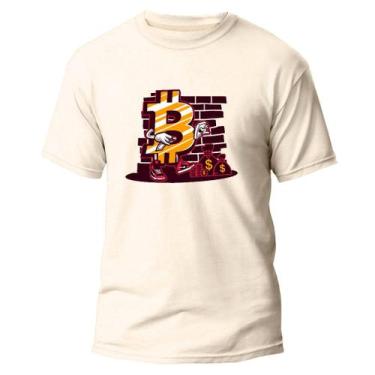 Imagem de Camiseta Algodão Premium Estampa Digital Cifrão Dinheiro DTF - Pavesi,