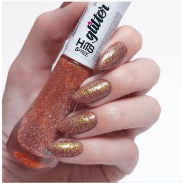 Imagem de Esmaltes Glitter Refletivo Multichrome Hits - Diamante Canário