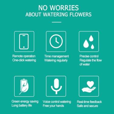 Imagem de CUOFYUNL WiFi Sprinkler Timer com Zigbee Gateway Temporizador de água inteligente movido a energia solar Tuya APP e controle de voz Temporizador de torneira de mangueira sem fio