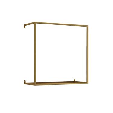 Imagem de Prateleira flutuante Prateleiras flutuantes Prateleira de parede de ferro de parede pequena na parede Decoração de sala de estar Estilo industrial Prateleira retrô Rack de exibição criativa