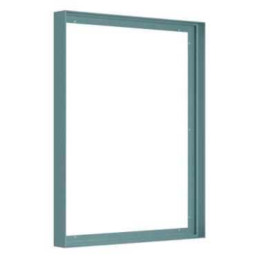 Imagem de FOLKOR Moldura flutuante de lona para pinturas a óleo de 50 x 61 cm, molduras flutuantes de metal DIY com 3,8 cm de profundidade para praia, litoral, arte abstrata, flores florais, decoração