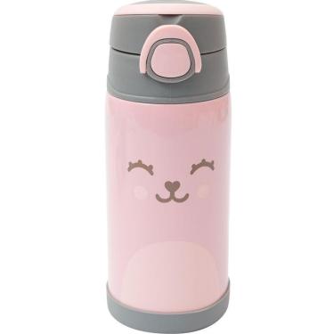 Imagem de Copo Térmico Duplo Com Canudo Gumy Rosa Buba-Feminino