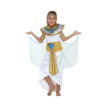 Imagem de Fantasia Infantil De Faraó Egípcio Cleópatra Príncipe Princesa Para Co