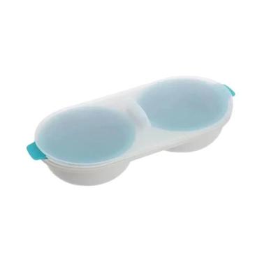 Imagem de Cozedor De Ovos Duplo Para Micro-ondas, Utensílio De Cozinha, Molde Pa