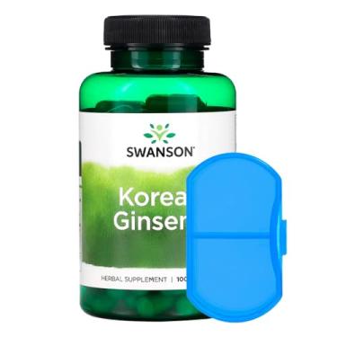 Imagem de Porta Cápsulas/Comprimidos + G.inseng C.oreano 100 Cáps Made Usa/Importado