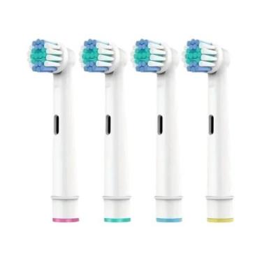 Imagem de Cabeçotes De Escova De Dentes Elétrica De Cerdas Macias Compatíveis Co