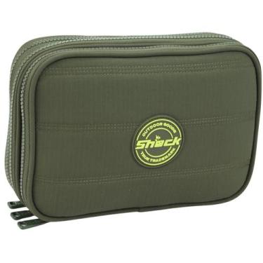 Imagem de Estojo 3 Divisórias Organizador de Lápis Caneta Material Escolar Resis