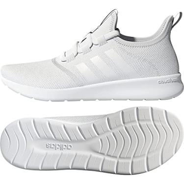 Imagem de adidas Tênis de corrida feminino Cloudfoam Pure 2.0, Branco nuvem, branco/cinza, dois, 5.5