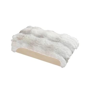 Imagem de Almofada de console central, caixa de lenços para descanso de braço | Almofadas de reforço de console central elegantes e confortáveis, caixa de apoio de braço de pelúcia para SUV, automóveis