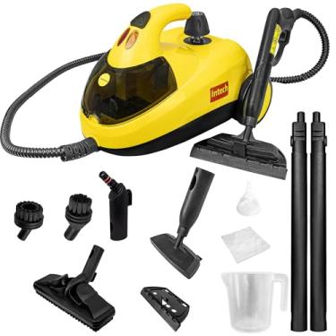 Imagem de Vaporizador e Higienizador 1500W Vapor Clean VAPORCLEAN-127V com 14 acessórios Intech Machine (127V), Amarelo