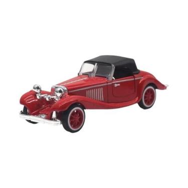 Imagem de Novo Modelo De Carro De Brinquedo Vintage 1:32 Em Liga Metálica Com Te