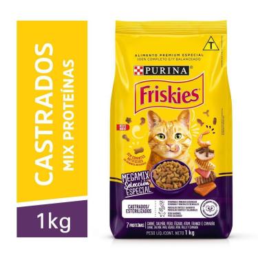 Imagem de Ração FRISKIES gatos castrados Megamix 1kg