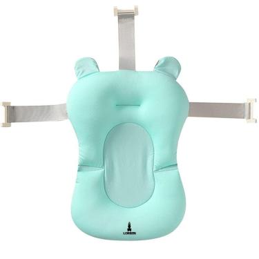 Imagem de Almofada Para Banho Bebê Boia Flutuante Lorben Anatômica Com Cintas Ajustáveis