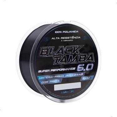 Imagem de Linha Monofilamento Black Tamba 300 Metros Maruri, 0,40
