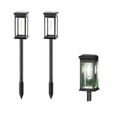 Imagem de Luzes LED Solares À Prova d'Água Para Jardim, Quintal, Entrada, Caminh