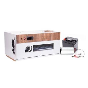 Imagem de Chocadeira 120 ovos TRIVOLT com 4 ventiladores Alta Performance (PVP12