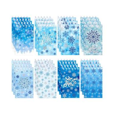 Imagem de Caderno Espiral De Natal Com Bolso, Bloco De Notas 8, 16, 24 Peças, Pr