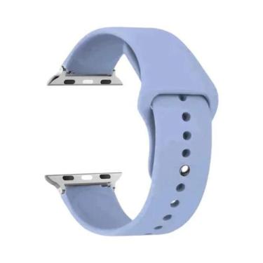 Imagem de Pulseira De Silicone Para Apple Watch Série 7 6 5 4 3 SE 8 Ultra 38mm 