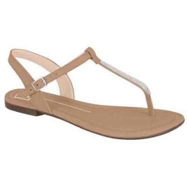 Imagem de Sandalia Rasteira Moleca De Dedo Brilho Casual 5429.455-Feminino