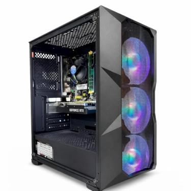Imagem de Computador Gamer AMD Ryzen 5 5500, 16GB RAM DDR4 3200 MHz, NVME M.2 500GB, NVIDIA RTX 5060 8GB, Gabinete com 3 Fans RGB