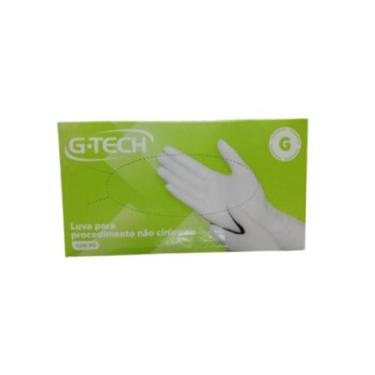 Imagem de Luva Látex GTech Tamanho G Com Pó 100un Procedimento Não Cirúrgico - A