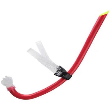 Imagem de Snorkel Frontal RP Natação Pro - Adulto, Unico, Vermelho