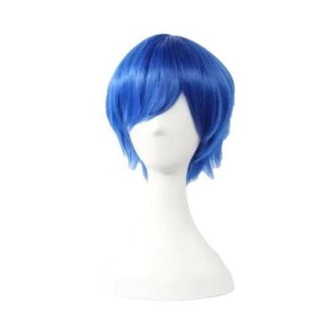 Imagem de Fantasia De Cosplay De Anime Kaito Para Homens, Uniforme De Cantor, Ro