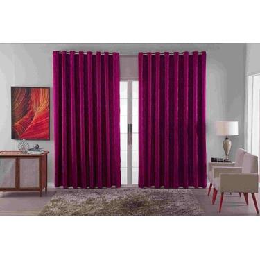 Imagem de Cortina Sala Quarto Decoraçao Jacquard Tecido Luxo 3,00X2,50 - Bf Conf