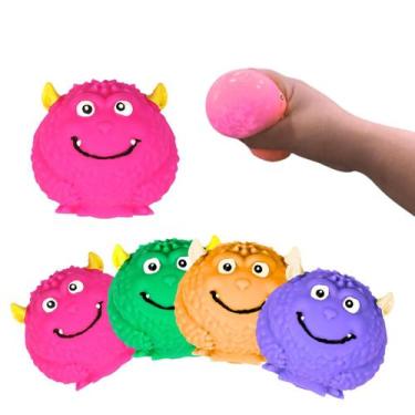 Imagem de Brinquedo Antiestresse Monstrinhos para Apertar  Brinquedo Divertido e