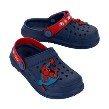 Imagem de Sandalia Infantil Personalidade Marvel New Step REF: 23235, Azul, 30