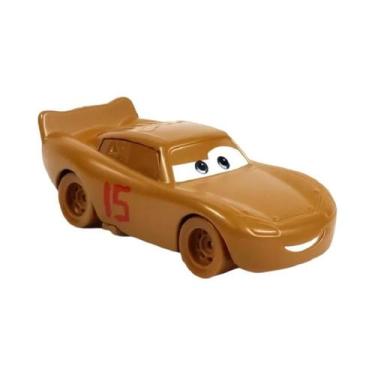 Imagem de Carro De Metal Diecast Branco Lightning McQueen 1:55, Brinquedo Disney