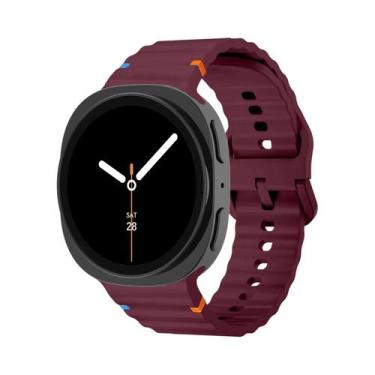 Imagem de Pulseira De Silicone Esportiva Para Samsung Galaxy Watch 8 Classic 46m