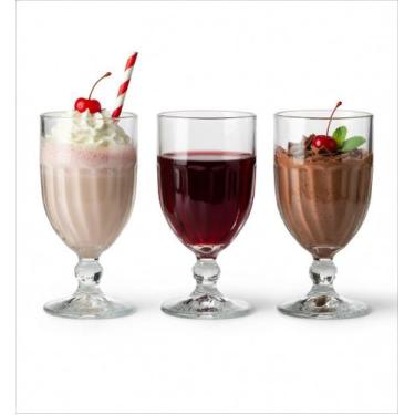 Imagem de Taça Bristol 470ml Grande Vinho Sobremesa Milkshake 24 uni - Nadir Fig