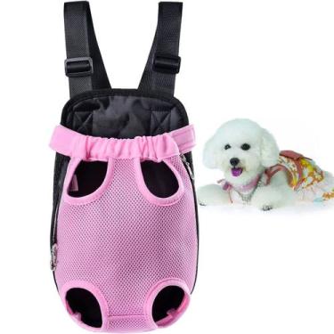 Imagem de Mochila Canguru Transporte Cachorro Gato Cao Pet Animais Bolsa Passeio
