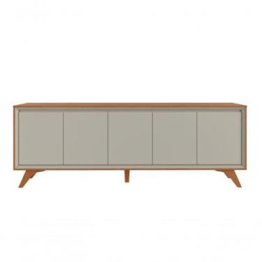 Imagem de Buffet Premium 5 Portas Mavaular Naturalle-off White - MAVAULAR MÓVEIS