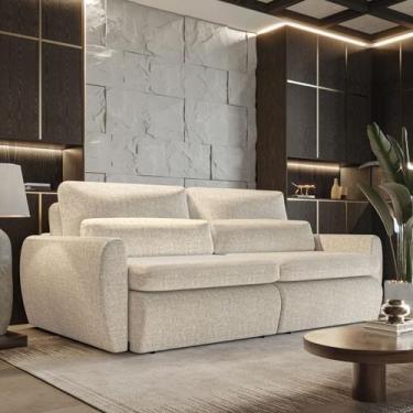 Imagem de Sofá Cama Orgânico Multifuncional Charlie 2,10m com Almofadas Soltas C