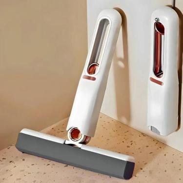 Imagem de Mini Mop Pano Limpeza Mesa Portátil Absorve Espreme Sujeira - Genérico