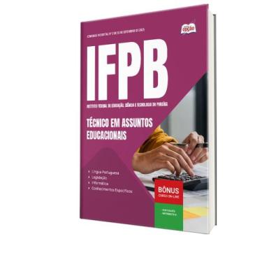 Imagem de Apostila IFPB - Técnico em Assuntos Educacionais - Apostilas Opção