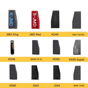 Imagem de Chip Transponder Universal Para Chave Automotiva Em Branco KD48 KD46 K