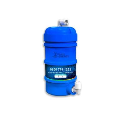 Imagem de Refil Alcalino Bacteriológico Purificador de Água Top Life, Azul