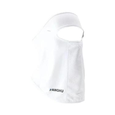 Imagem de Máscara Facial Esportiva De Verão Anti-UV De Seda Gelada Com Proteção 