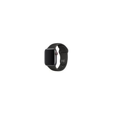 Imagem de Pulseira Silicone compativel Apple Watch 38mm e 40mm - preto - worldwi