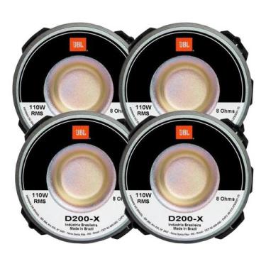 Imagem de Kit 4 Drivers Jbl Selenium D200X 110 Watts Rms