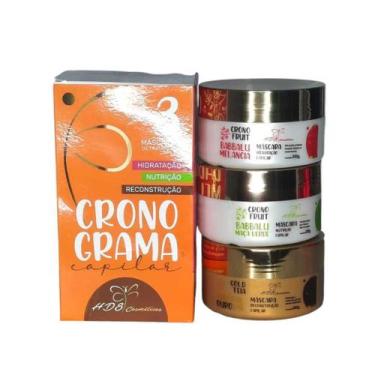 Imagem de Kit Cronograma Capilar Diva 3x300g