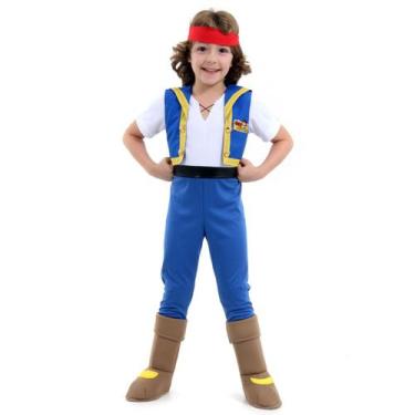 Imagem de Fantasia Capitão Jake Infantil Disney - E os Piratas da Terra do Nunca