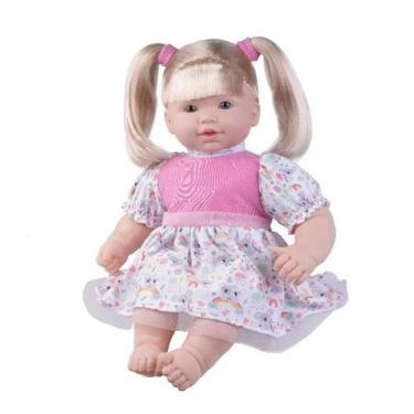 Imagem de Boneca Manu - Fala Diversas Frases - 45cm - Supertoys