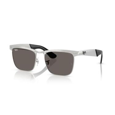 Imagem de Óculos de Sol Wayfarer Deluxe Prata Ray-Ban